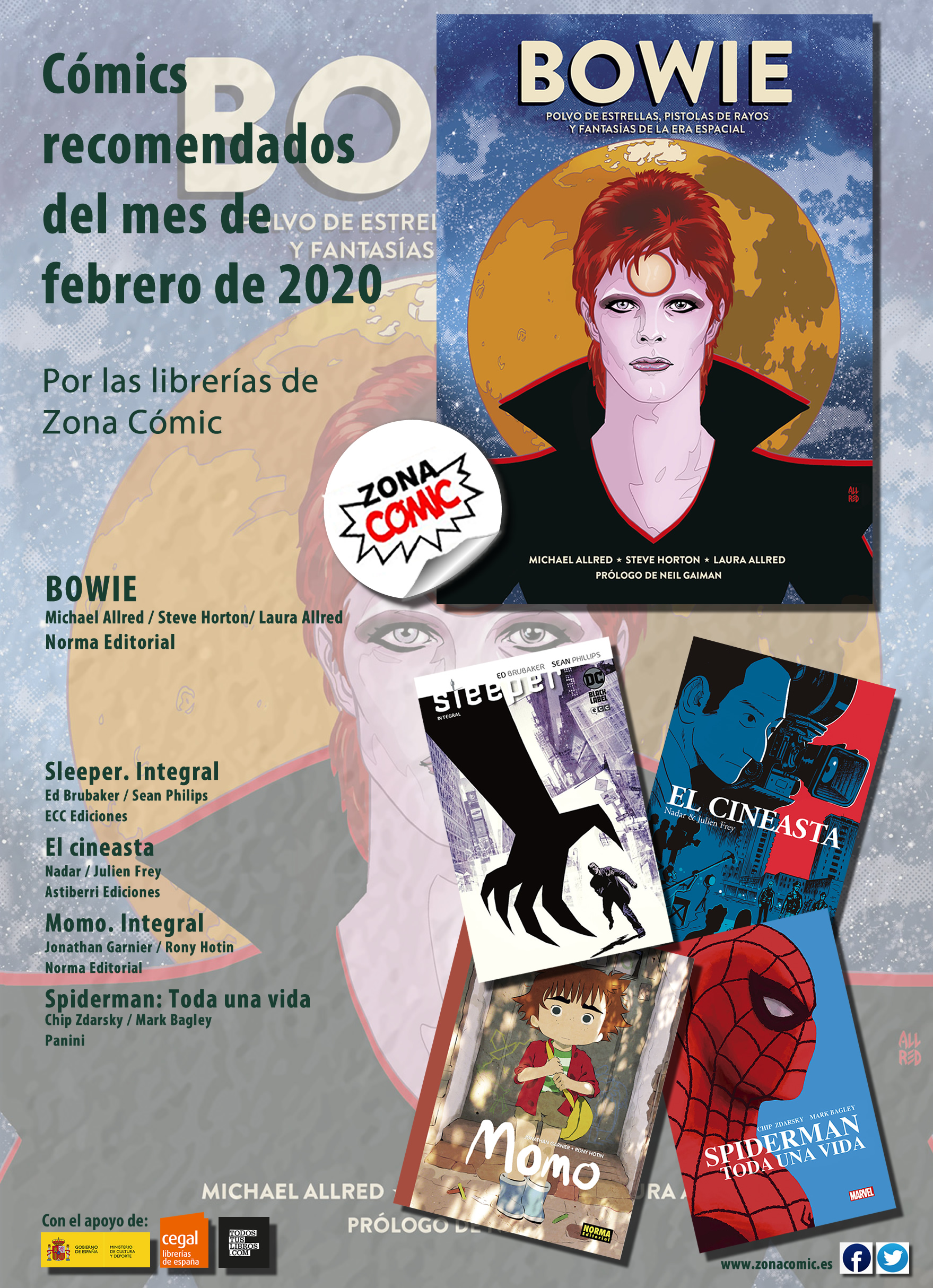 Los cómics de febrero de 2020 - Librerías Zona Cómic